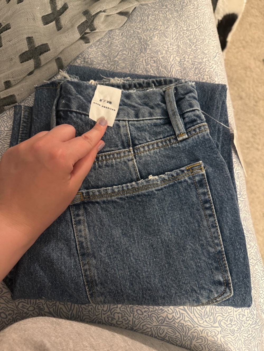 Sale!!!💝 Good American 90s Slim Fit Straight Leg Jeans